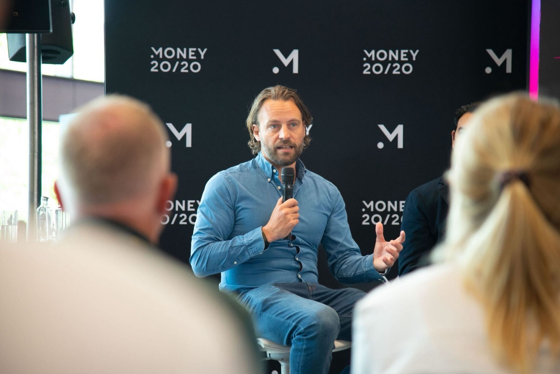 Acquired co-founder Greg at a company event
